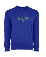 West Bend West HS Softball Border - Crewneck Sweatshirt