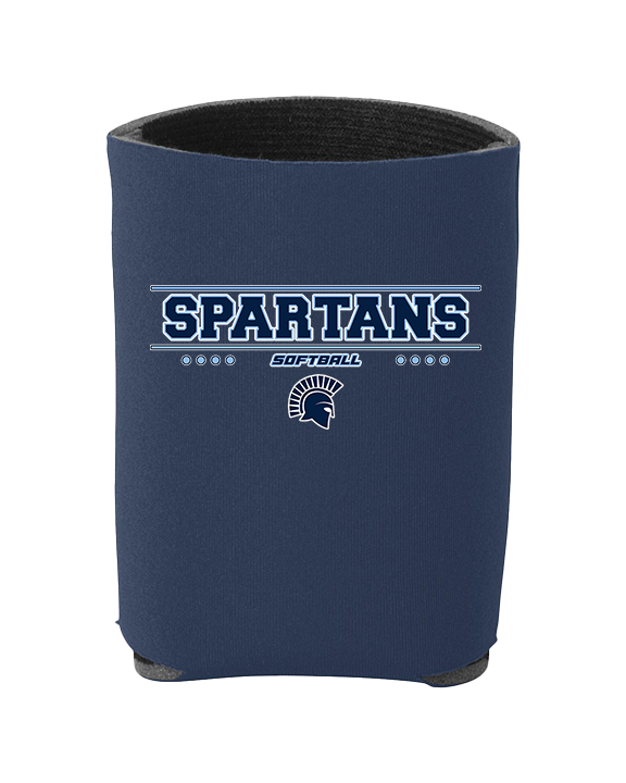 West Bend West HS Softball Border - Koozie