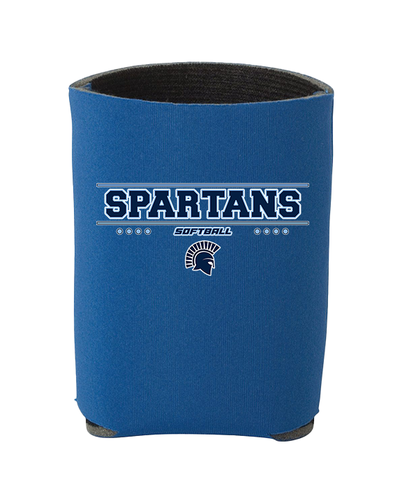 West Bend West HS Softball Border - Koozie
