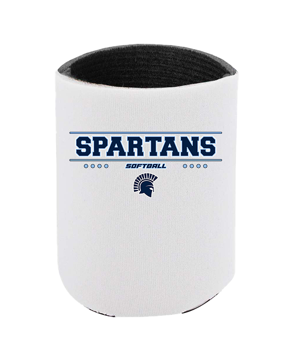 West Bend West HS Softball Border - Koozie