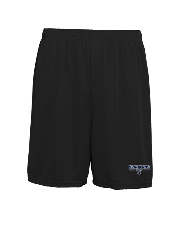West Bend West HS Softball Border - Mens 7inch Training Shorts
