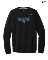West Bend West HS Softball Border - Mens Nike Crewneck