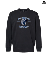 West Bend West HS Softball Curve 2 - Mens Adidas Crewneck