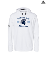 West Bend West HS Softball Curve 2 - Mens Adidas Hoodie