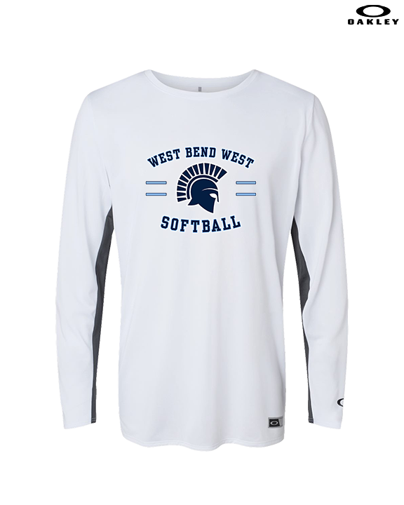 West Bend West HS Softball Curve 2 - Mens Oakley Longsleeve