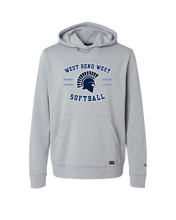 West Bend West HS Softball Curve 2 - Oakley Performance Hoodie
