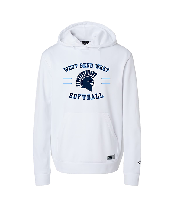 West Bend West HS Softball Curve 2 - Oakley Performance Hoodie