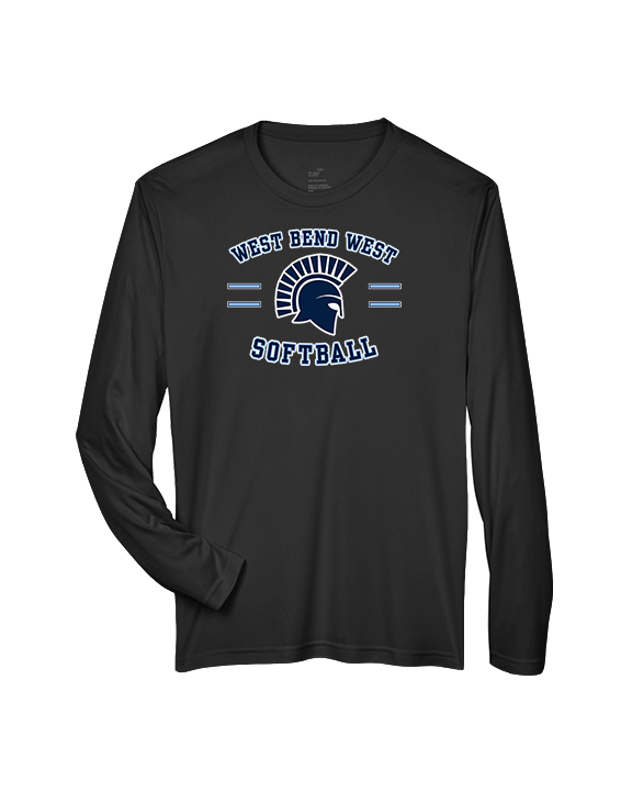 West Bend West HS Softball Curve 2 - Performance Longsleeve