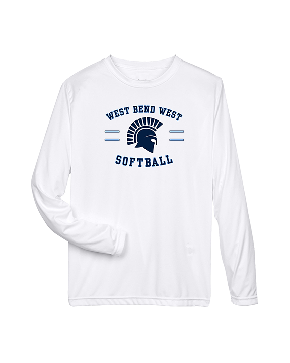 West Bend West HS Softball Curve 2 - Performance Longsleeve