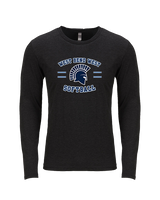 West Bend West HS Softball Curve 2 - Tri-Blend Long Sleeve