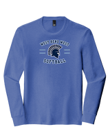 West Bend West HS Softball Curve 2 - Tri-Blend Long Sleeve
