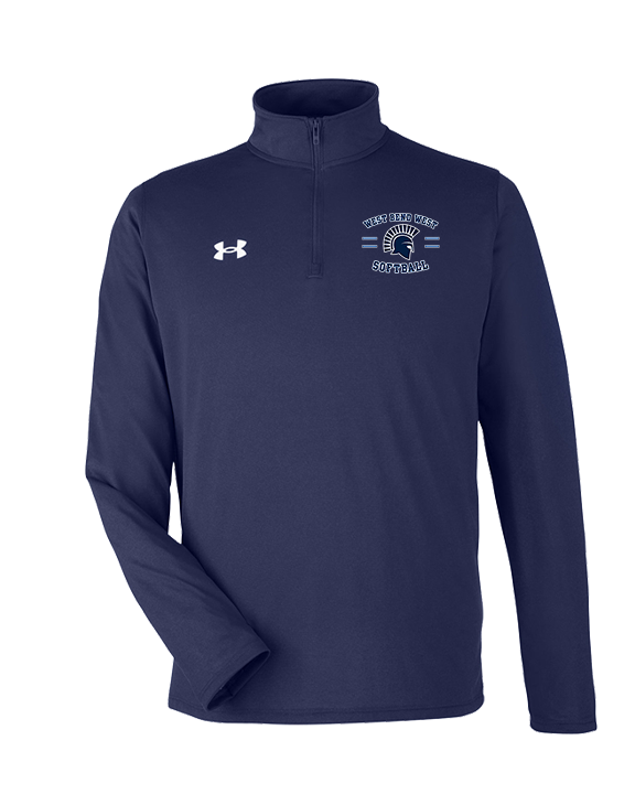 West Bend West HS Softball Curve 2 - Under Armour Mens Tech Quarter Zip