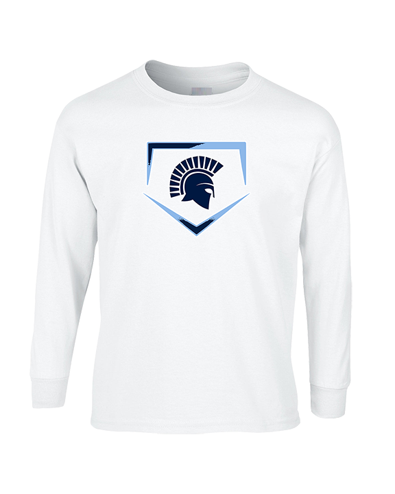 West Bend West HS Softball Plate - Cotton Longsleeve