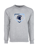 West Bend West HS Softball Plate - Crewneck Sweatshirt