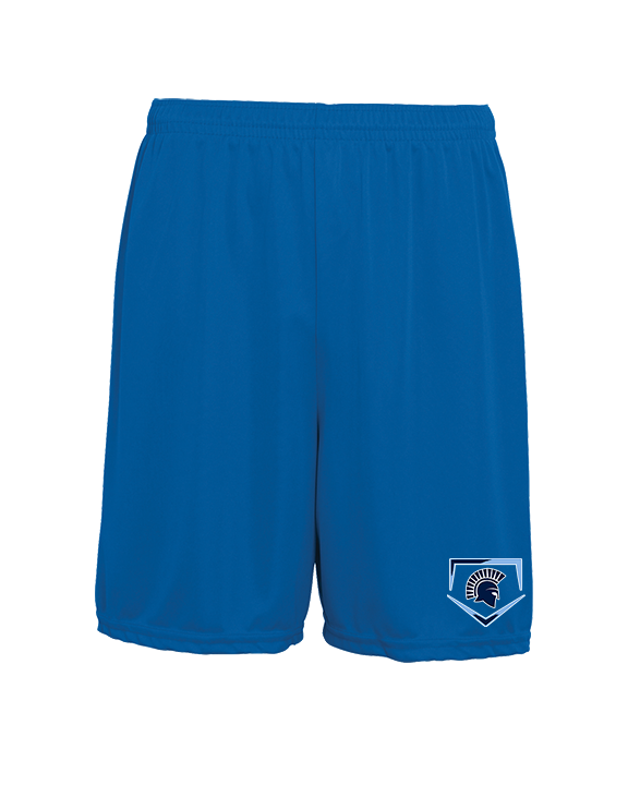 West Bend West HS Softball Plate - Mens 7inch Training Shorts