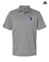 West Bend West HS Softball Plate - Mens Adidas Polo