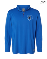 West Bend West HS Softball Plate - Mens Oakley Quarter Zip