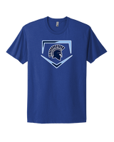West Bend West HS Softball Plate - Mens Select Cotton T-Shirt