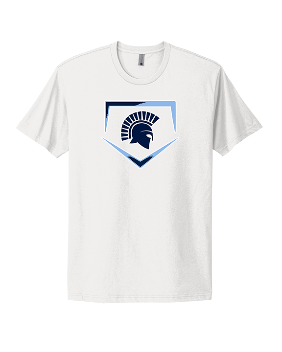 West Bend West HS Softball Plate - Mens Select Cotton T-Shirt