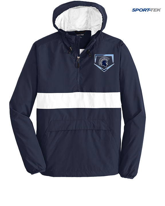 West Bend West HS Softball Plate - Mens Sport Tek Jacket