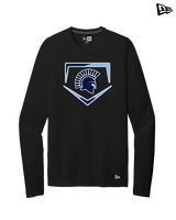 West Bend West HS Softball Plate - New Era Performance Long Sleeve