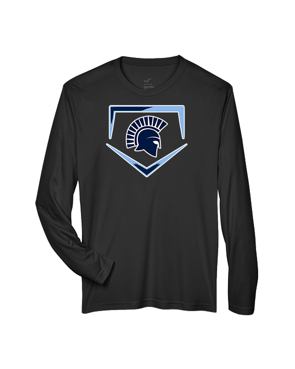 West Bend West HS Softball Plate - Performance Longsleeve
