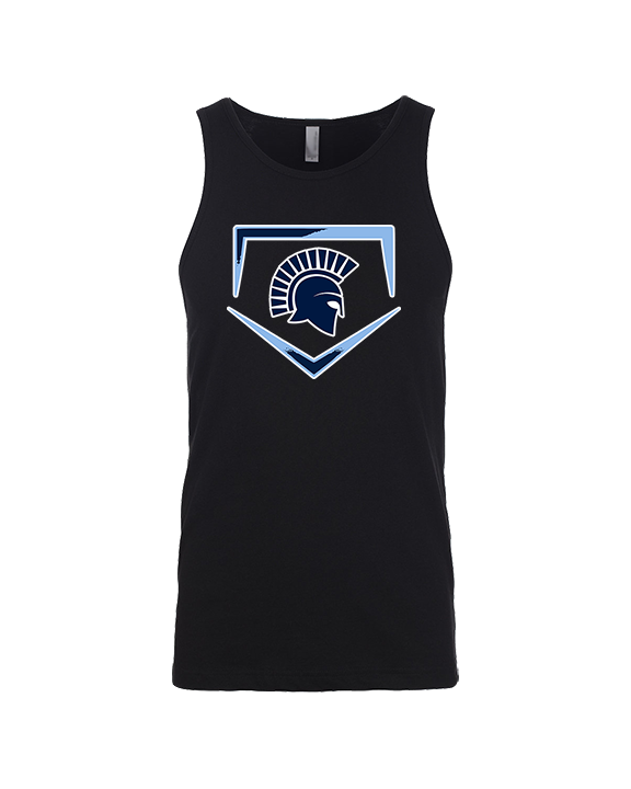 West Bend West HS Softball Plate - Tank Top