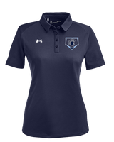 West Bend West HS Softball Plate - Under Armour Ladies Tech Polo