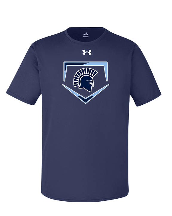 West Bend West HS Softball Plate - Under Armour Mens Team Tech T-Shirt