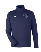 West Bend West HS Softball Plate - Under Armour Mens Tech Quarter Zip