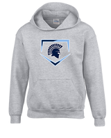 West Bend West HS Softball Plate - Unisex Hoodie