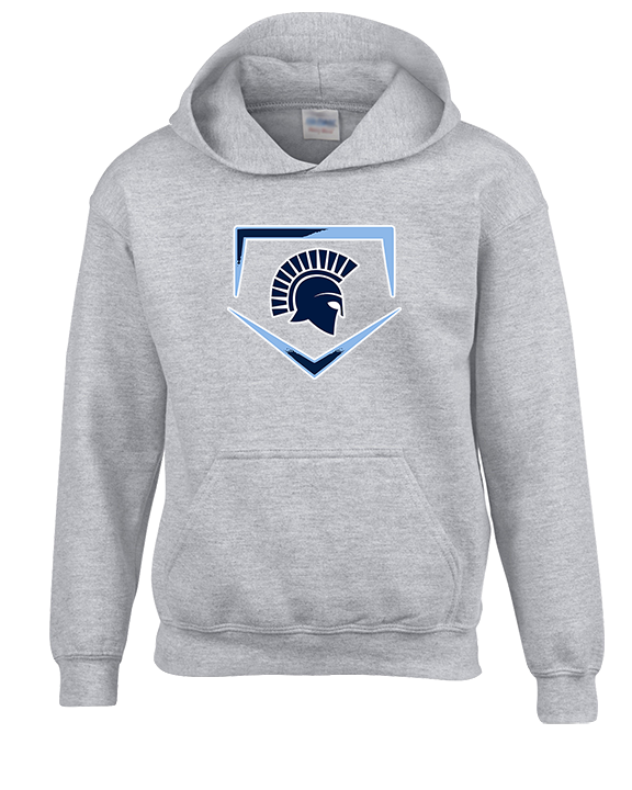 West Bend West HS Softball Plate - Unisex Hoodie