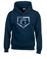 West Bend West HS Softball Plate - Unisex Hoodie
