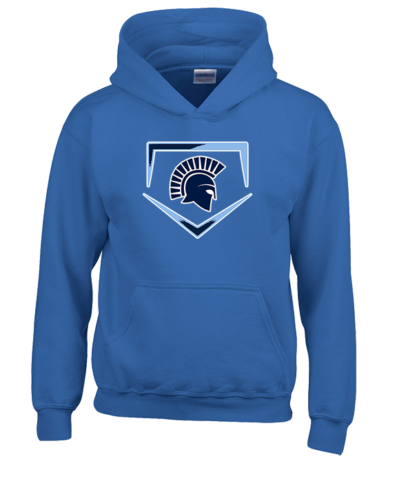 West Bend West HS Softball Plate - Unisex Hoodie