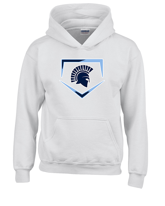 West Bend West HS Softball Plate - Youth Hoodie