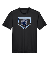 West Bend West HS Softball Plate - Youth Performance Shirt