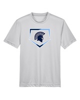 West Bend West HS Softball Plate - Youth Performance Shirt
