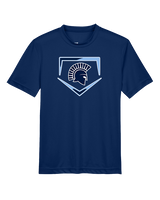 West Bend West HS Softball Plate - Youth Performance Shirt