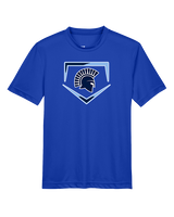 West Bend West HS Softball Plate - Youth Performance Shirt