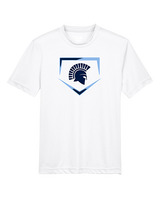 West Bend West HS Softball Plate - Youth Performance Shirt