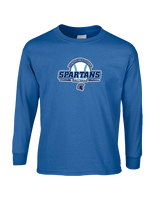 West Bend West HS Softball Primary Logo - Cotton Longsleeve