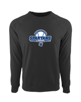 West Bend West HS Softball Primary Logo - Crewneck Sweatshirt