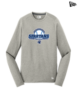 West Bend West HS Softball Primary Logo - New Era Performance Long Sleeve