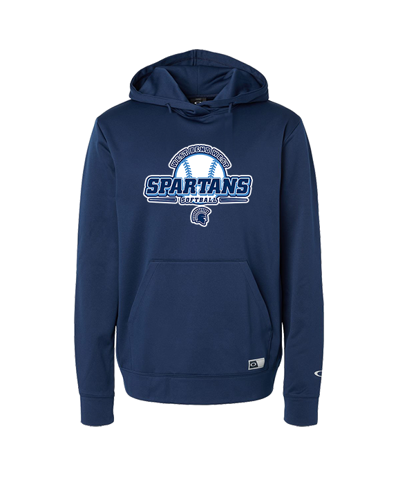 West Bend West HS Softball Primary Logo - Oakley Performance Hoodie