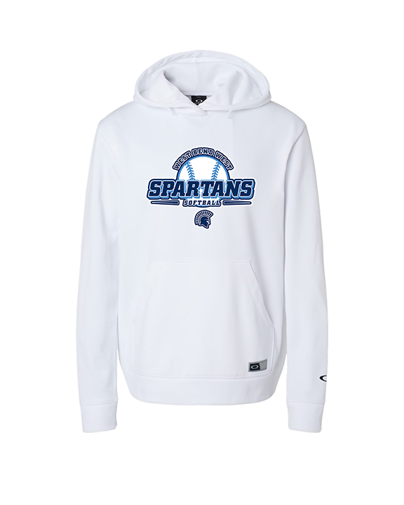 West Bend West HS Softball Primary Logo - Oakley Performance Hoodie