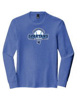 West Bend West HS Softball Primary Logo - Tri-Blend Long Sleeve