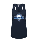 West Bend West HS Softball Primary Logo - Womens Tank Top