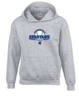 West Bend West HS Softball Primary Logo - Youth Hoodie