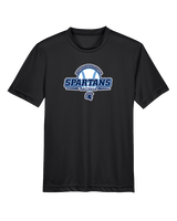 West Bend West HS Softball Primary Logo - Youth Performance Shirt
