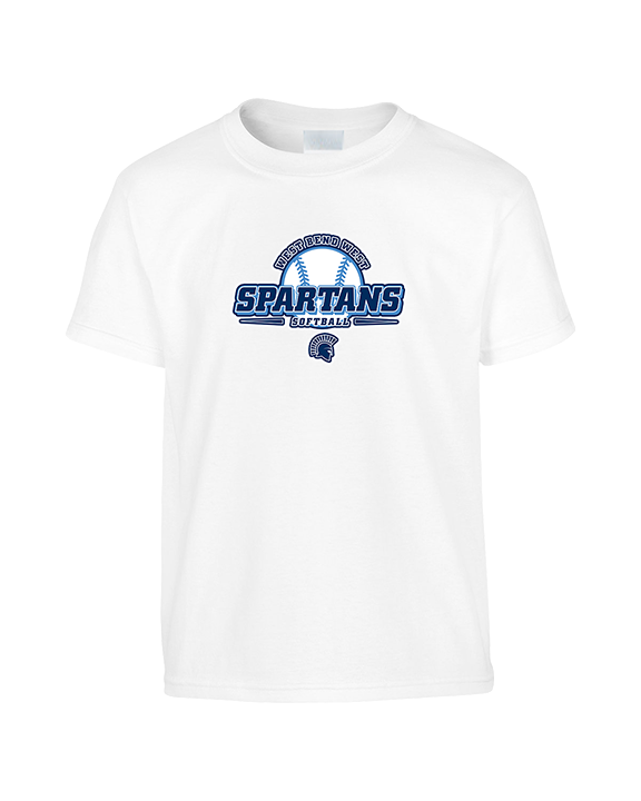 West Bend West HS Softball Primary Logo - Youth Shirt